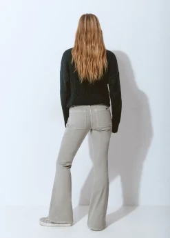 Pantalón campana cinturón*Brownie Discount