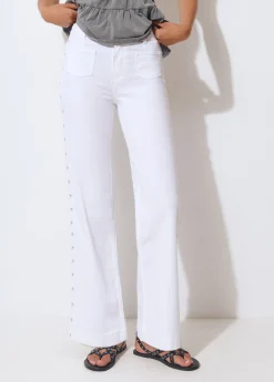 Pantalón culotte bordado estrellas*Brownie Online