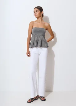 Pantalón culotte bordado estrellas*Brownie Online