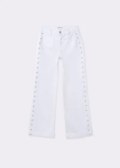 Pantalón culotte bordado estrellas*Brownie Online