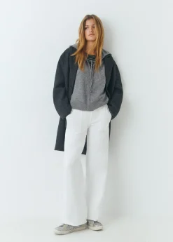 Pantalón culotte con bolsillos frontales*Brownie New