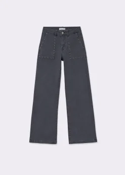 Pantalón culotte tachas*Brownie Outlet