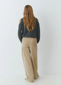 Pantalón pana recto*Brownie Clearance