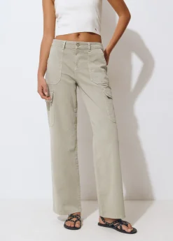 Pantalón recto cargo*Brownie Outlet