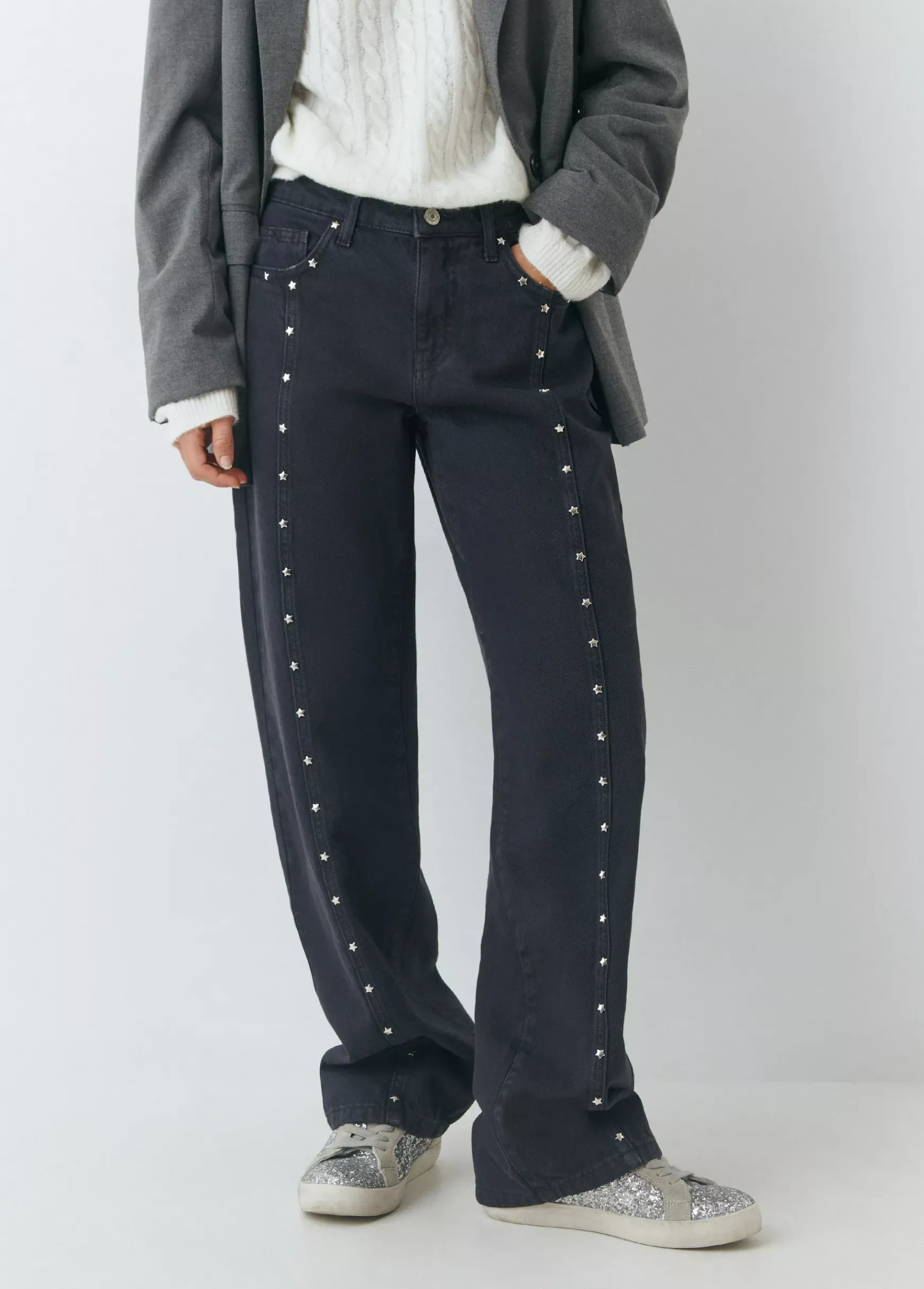 Pantalón tachas estrellas*Brownie Clearance