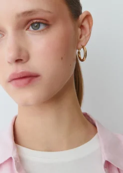 Pendiente aro grueso pequeño*Brownie Sale