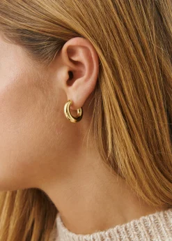 Pendiente aro mediano*Brownie Clearance