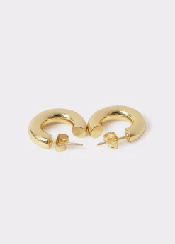 Pendientes aro grueso mini*Brownie Clearance