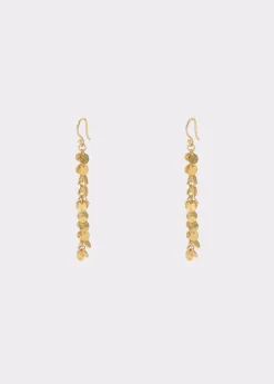 Pendientes largos chapas grabadas*Brownie Best