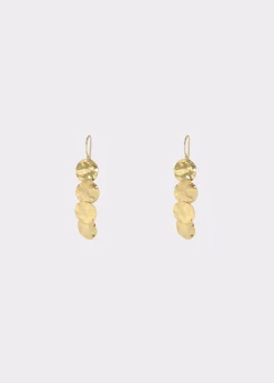 Pendientes largos chapas grabadas*Brownie Outlet