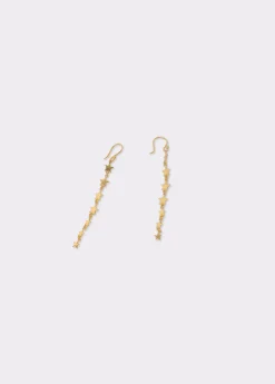 Pendientes largos estrellas degradado*Brownie Hot