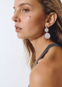 Pendientes tres discos*Brownie Sale