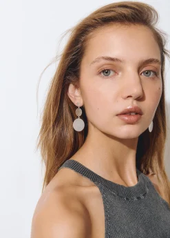 Pendientes tres discos*Brownie Sale