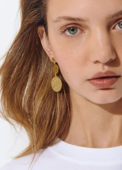 Pendientes tres discos*Brownie Best