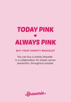 Pulsera colaboración con la AECC*Brownie New