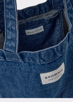 Shopper tejido denim*Brownie