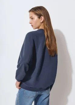 Sudadera bordada manga ranglan*Brownie Outlet