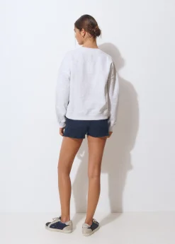 Sudadera gris vigore bordado*Brownie Online