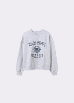 Sudadera gris vigore bordado*Brownie Online