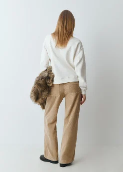 Sudadera parche cuadros*Brownie Hot