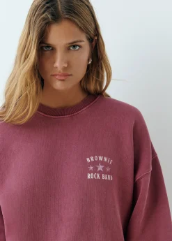 Sudadera print espalda glitter*Brownie Best