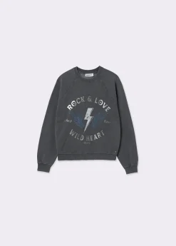 Sudadera print posicional foil*Brownie Best