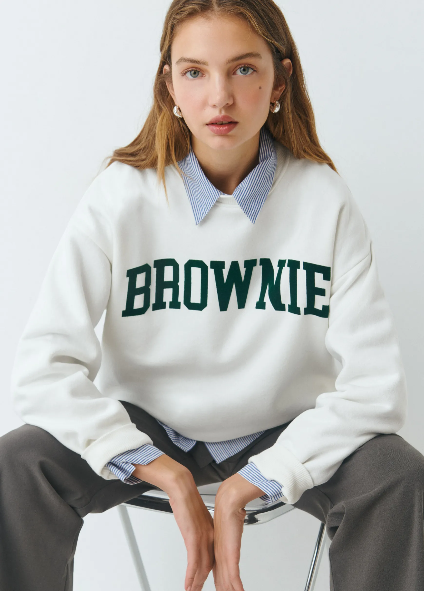 Sudadera texto*Brownie Hot