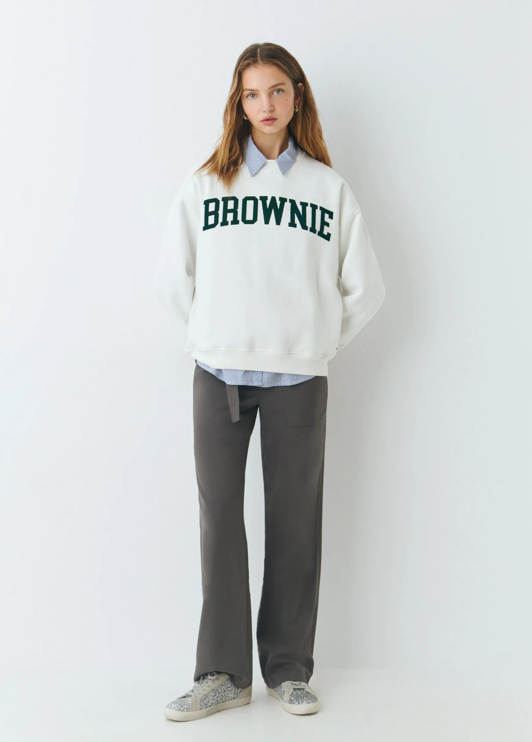 Sudadera texto*Brownie Hot