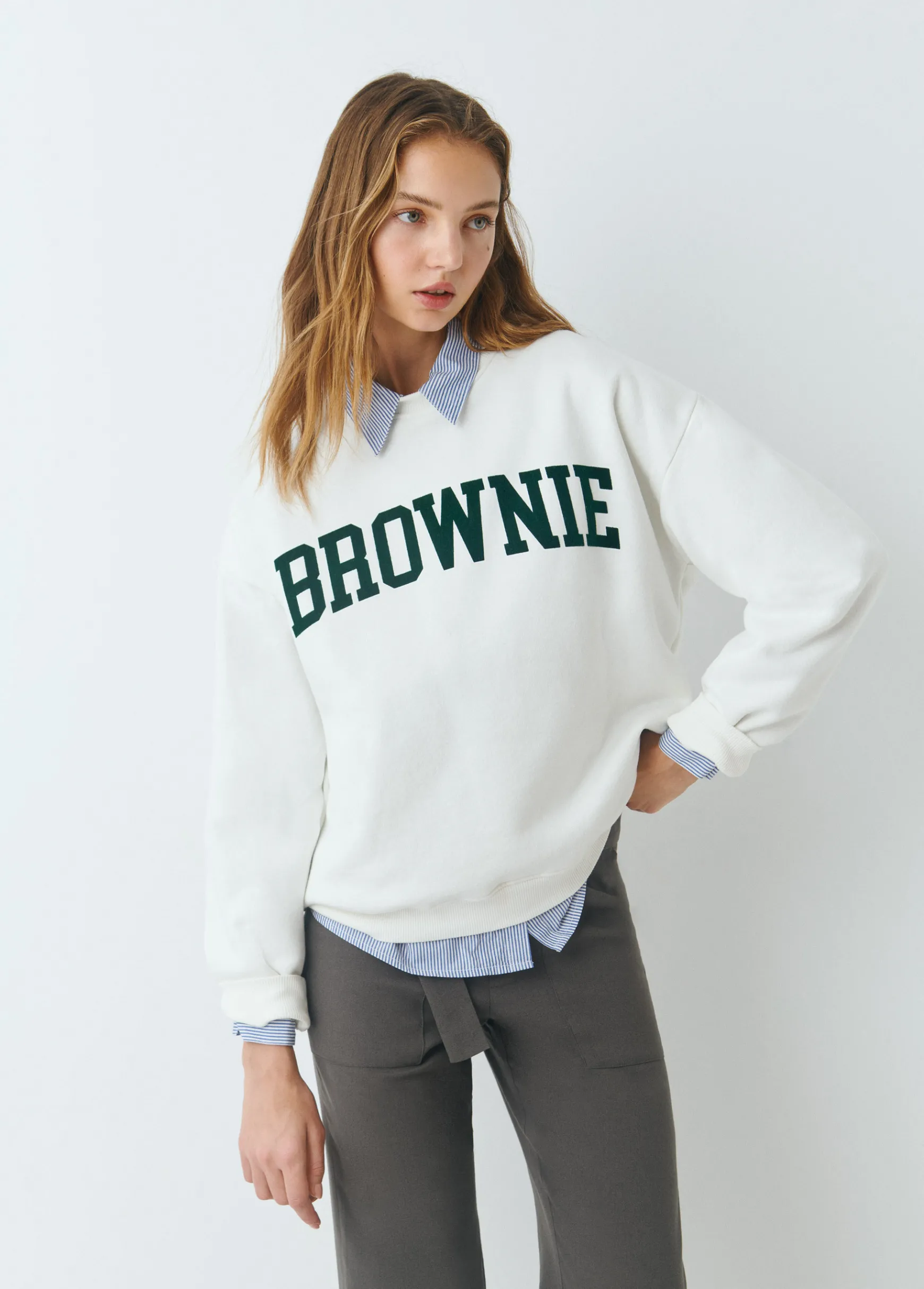 Sudadera texto*Brownie Hot