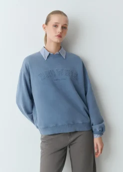 Sudadera texto desflecado*Brownie Hot