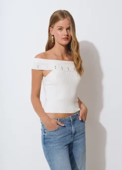 Top bardot tachas*Brownie Online