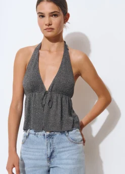 Top halter cortina*Brownie Hot