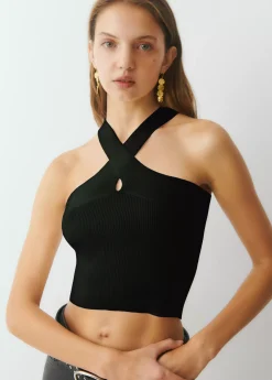 Top punto cruzado*Brownie