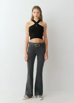 Top punto cruzado*Brownie