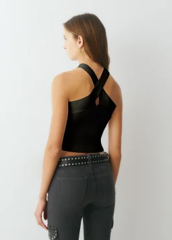 Top punto cruzado*Brownie