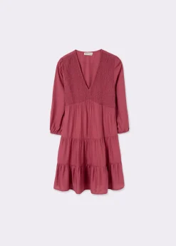 Vestido corto liso*Brownie Sale