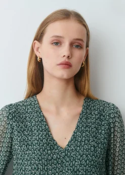 Vestido estampado bicolor*Brownie Outlet