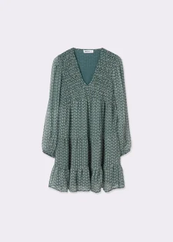 Vestido estampado bicolor*Brownie Outlet