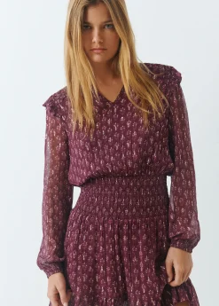 Vestido estampado sello indio*Brownie Sale