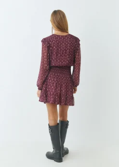 Vestido estampado sello indio*Brownie Sale